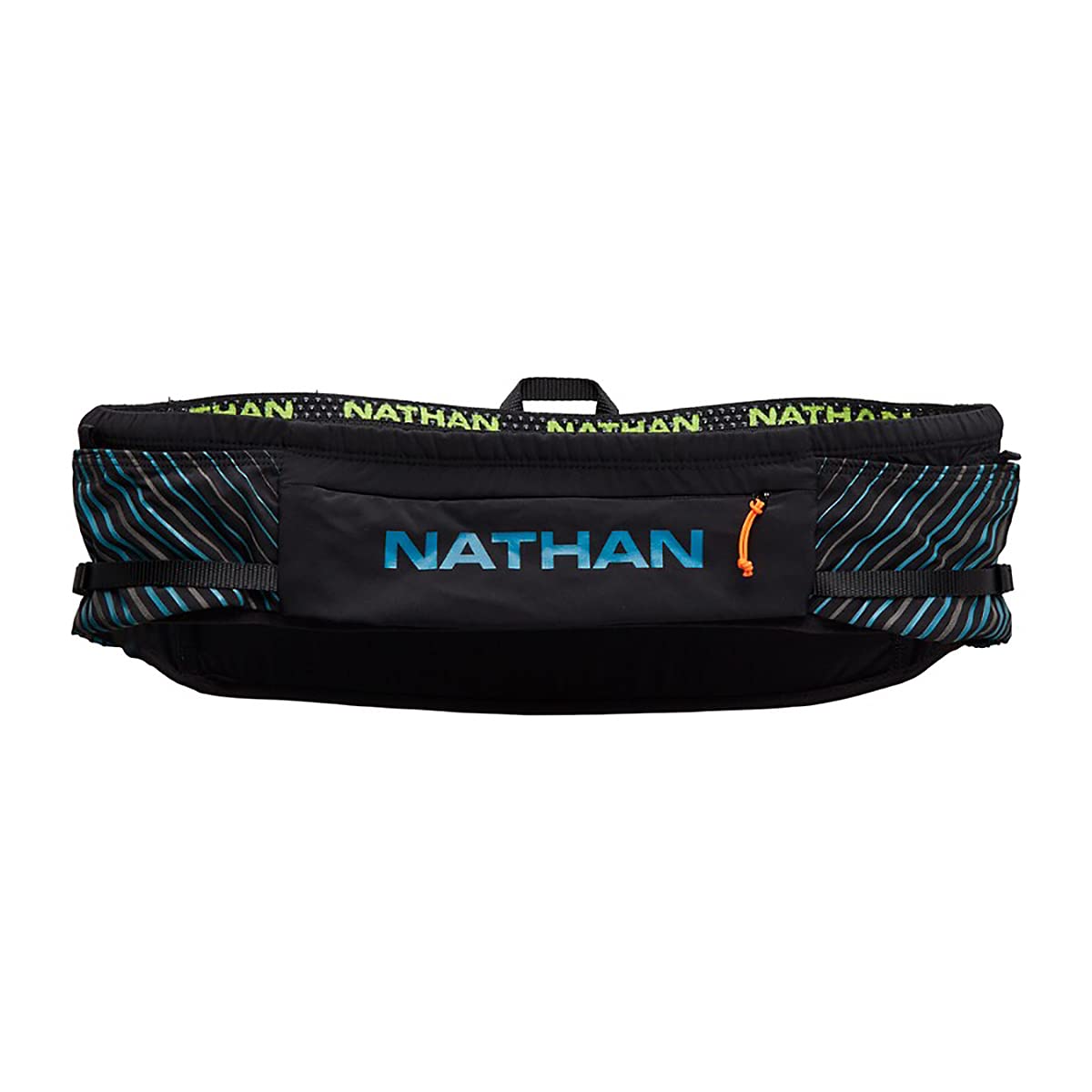 Nathan Pinnacle hydration waistbelt with front pocket for quick access