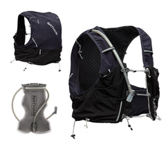 Nathan Pinnacle Pro 12L front view with six pockets for quick access