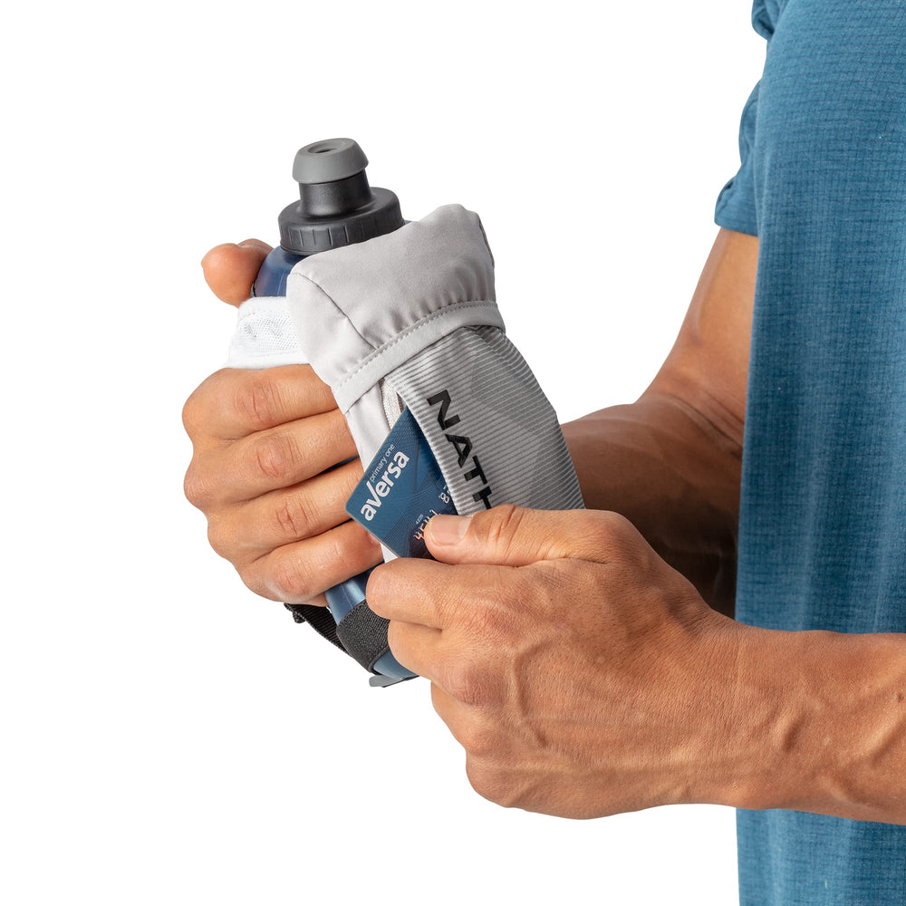 Nathan Quick Squeeze reflective print improves visibility at night
