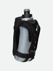 Nathan Running Handheld adjustable strap demonstrates secure hands-free grip during runs.