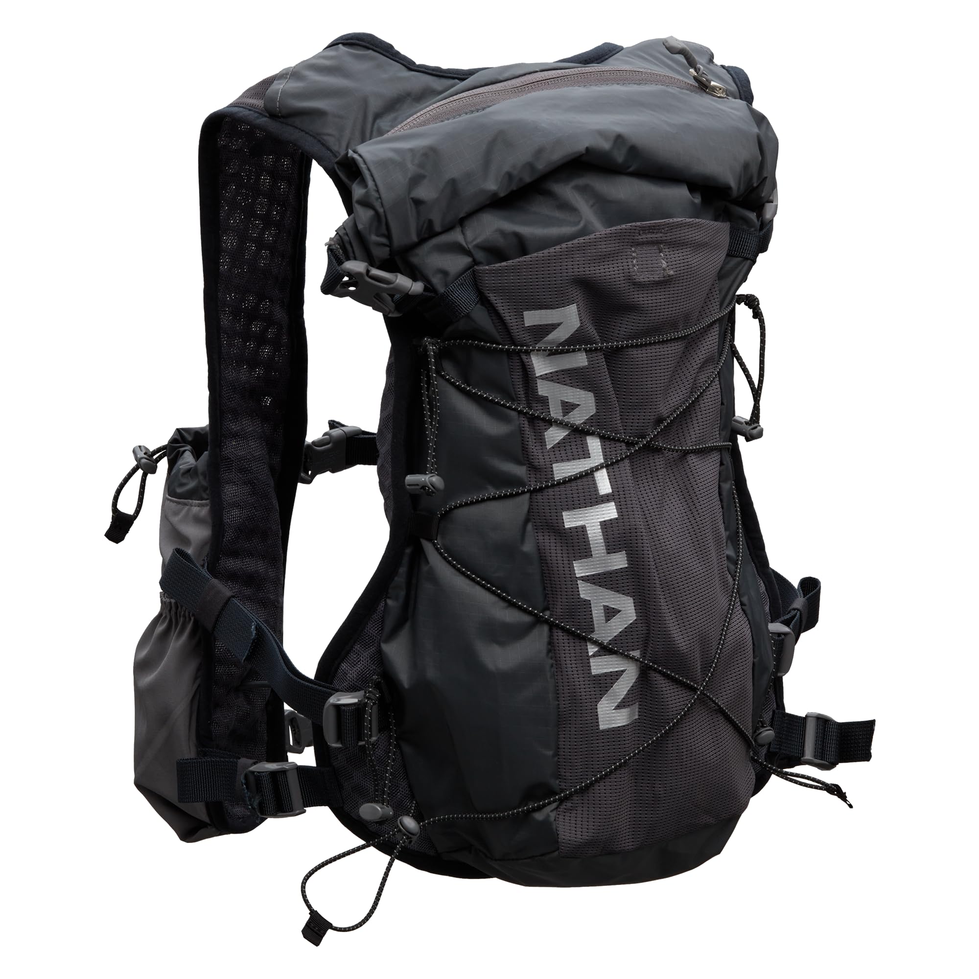 Nathan TrailMix women's vest side pockets show easy hydration on the move