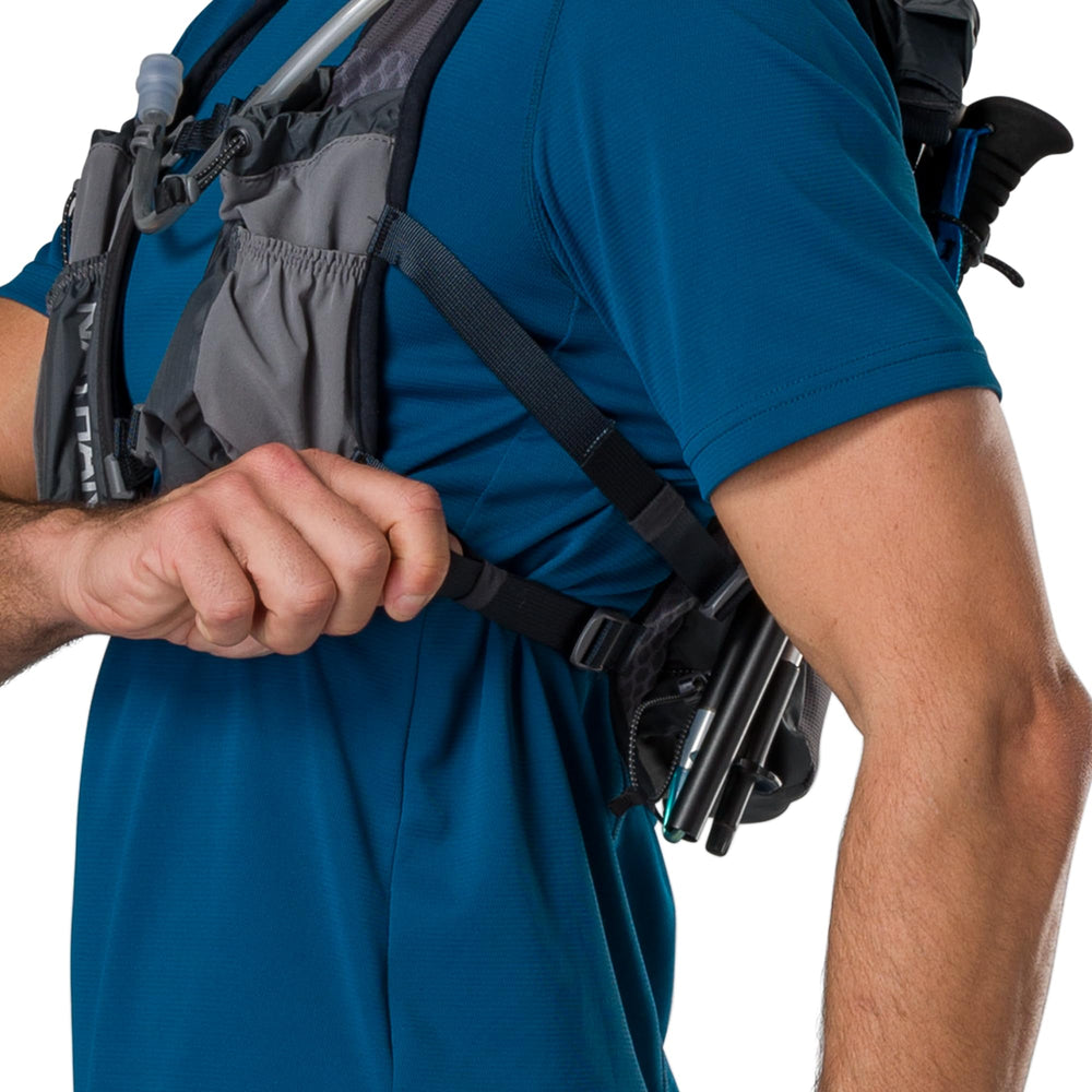 Nathan TrailMix zippered pocket detail keeps small items organized