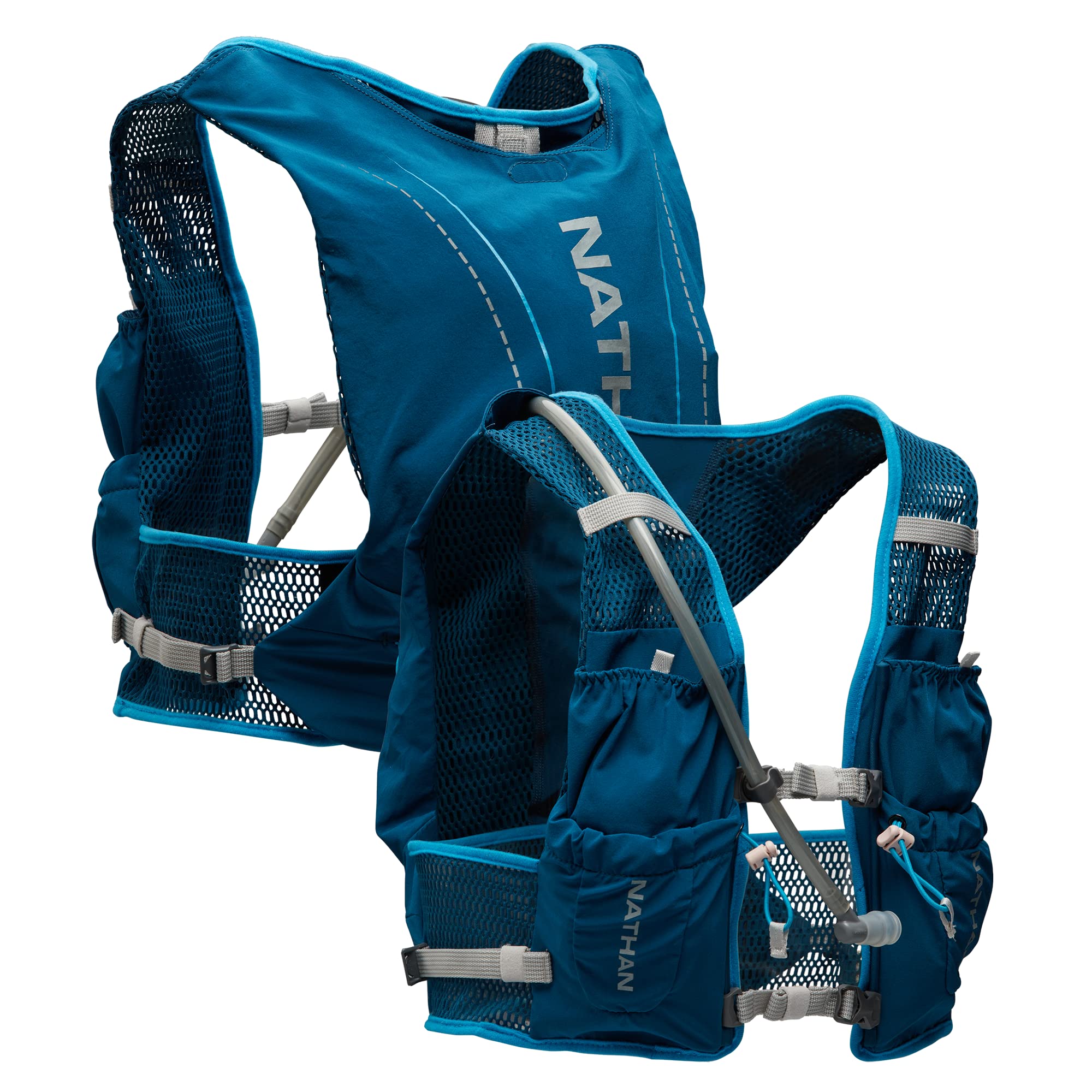 Nathan VaporAir Lite 4L vest with 2L bladder for on-trail hydration