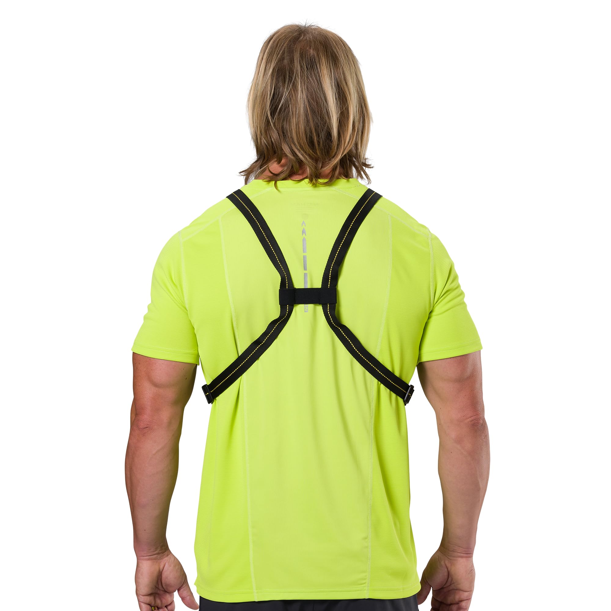 Nathan vest offers three modes including steady and two strobes for alerts