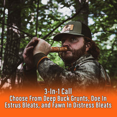 Nationwide Scents Deer Call buck grunt sound helps attract bucks at dawn