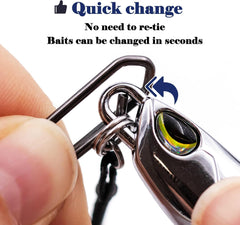 Saltwater and freshwater compatible swivel for various rigs