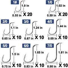 High carbon steel octopus hooks material close-up