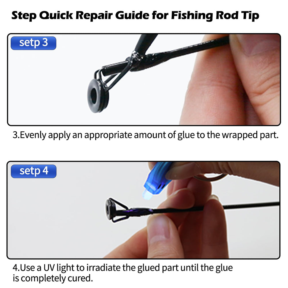 Glue stick and instruction manual in kit