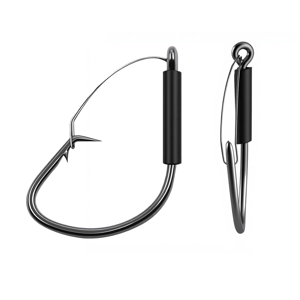 Natufish 25-Pack Weedless Wacky Rig Hooks - box/pack image