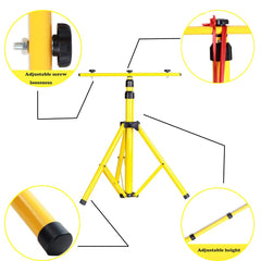 NATUMER archery target stand height adjustment supports shooters of all sizes.