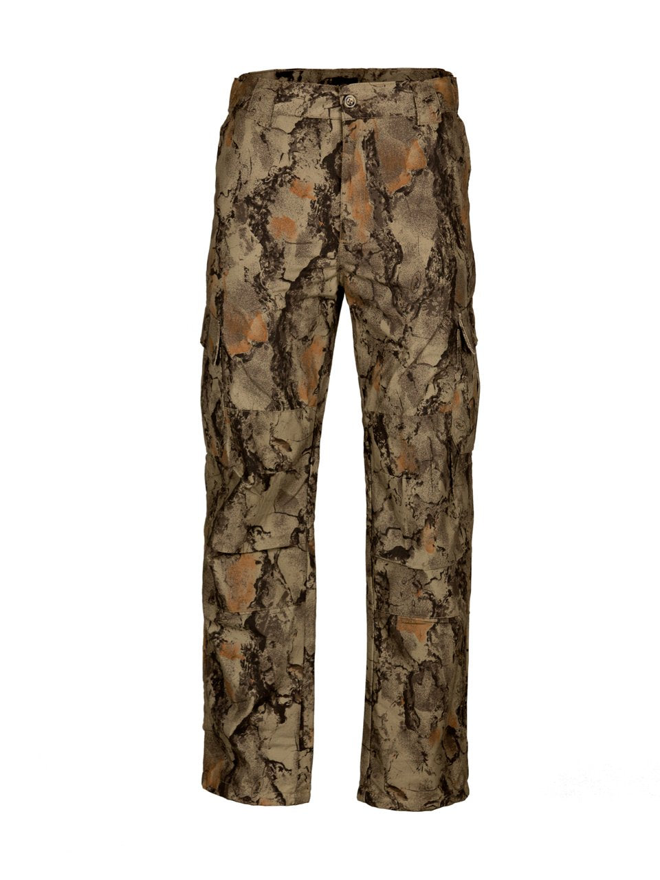 Natural Gear 6-pocket pants front view showing versatile cargo pockets for field gear.