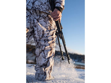 Natural Gear snow pants with elastic waist for comfortable, adjustable wear.
