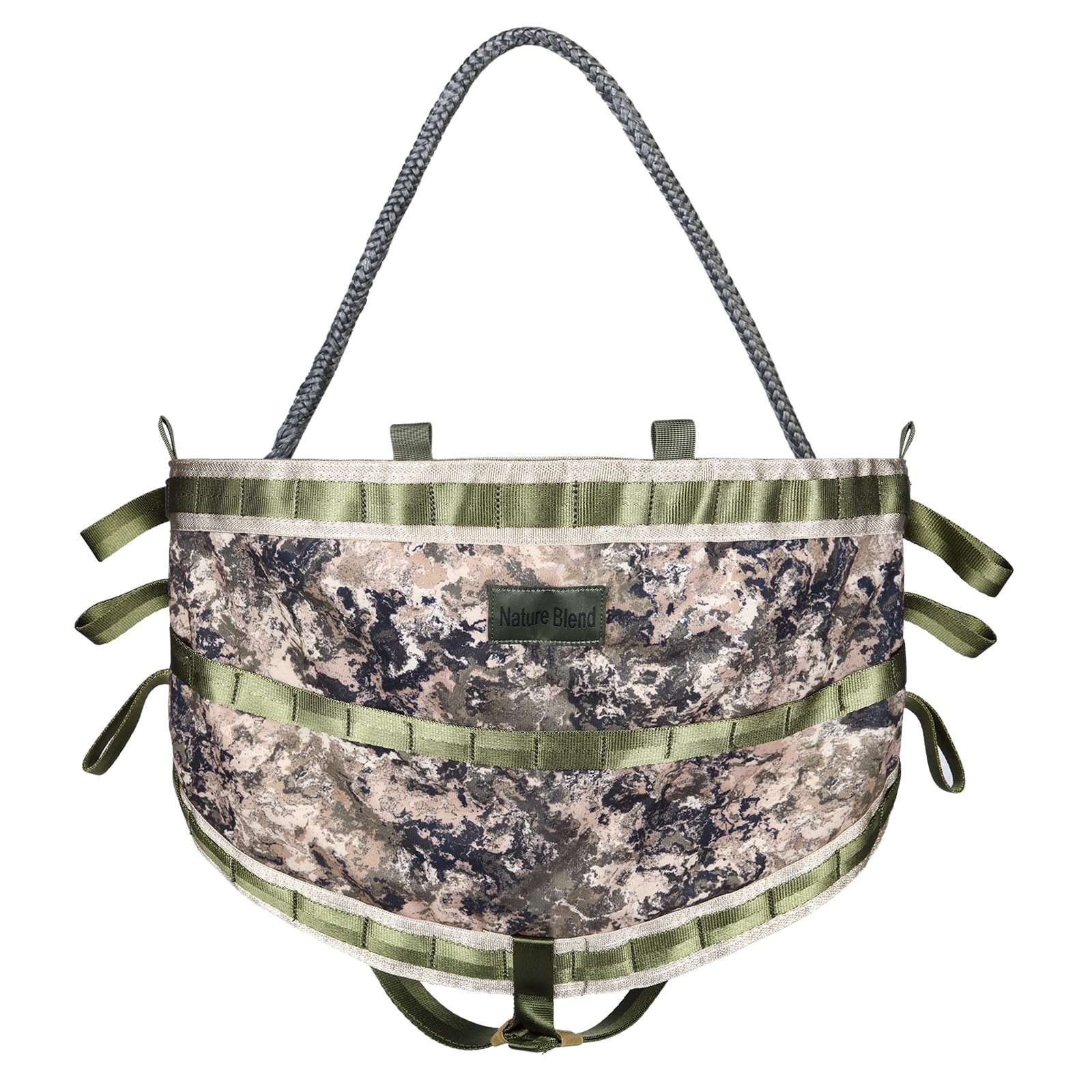 NatureBlend Gen 1 hammock saddle side view showing ultralight design.