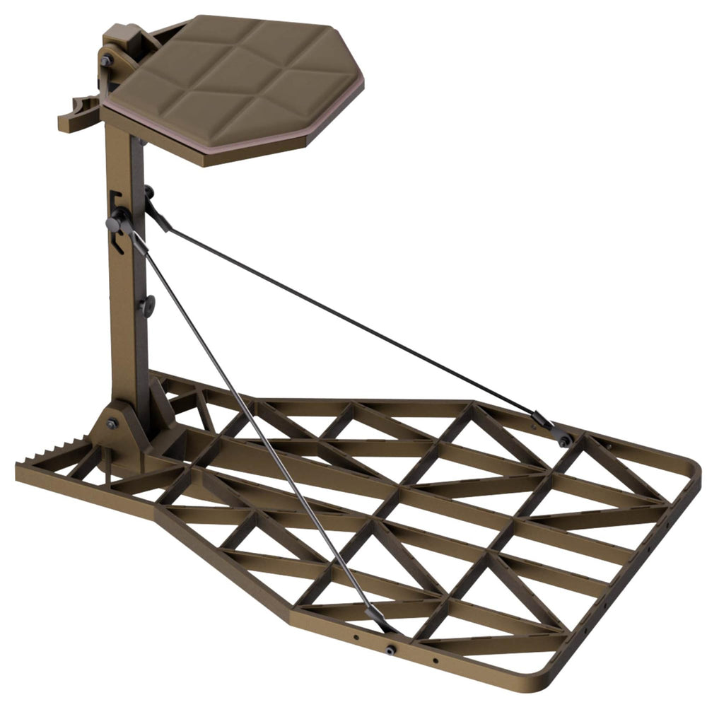NatureBlend hang-on stand non-slip traction for secure footing in weather.