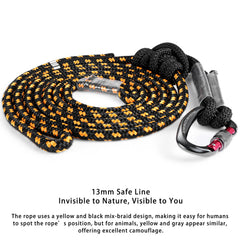 NatureBlend lineman safety rope offers durable construction for dependable tree-lining and steadier climbs