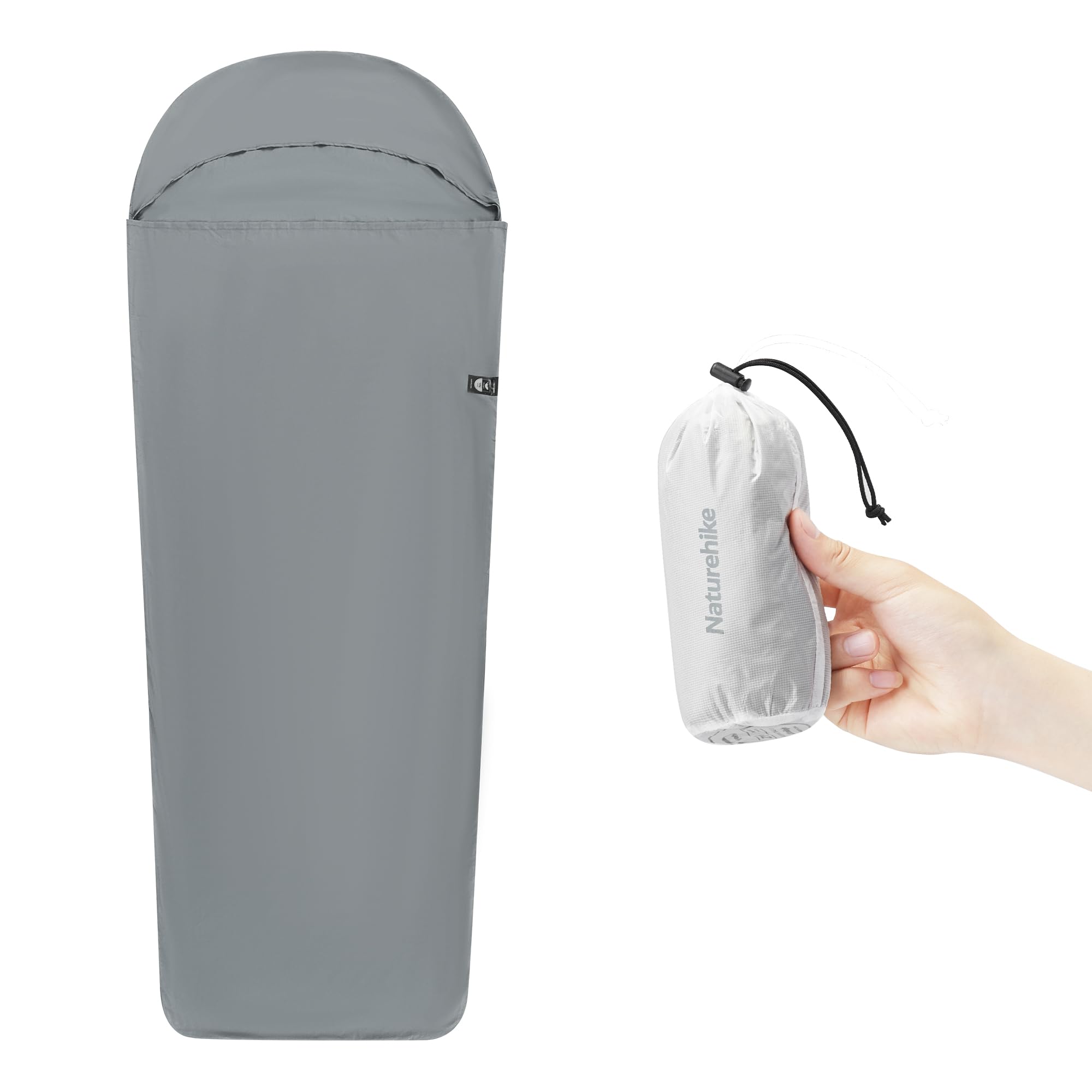Naturehike ultralight sleeping bag liner ready for backpacking comfort