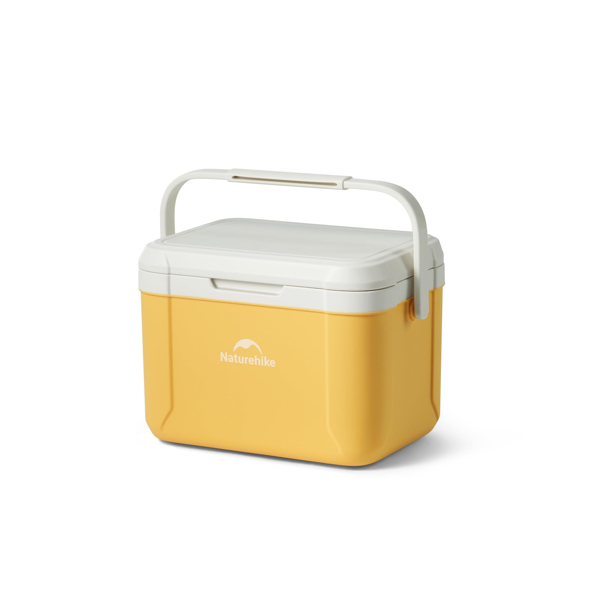 Naturehike 5.3 QT hard cooler front view, portable cooling for beach days.