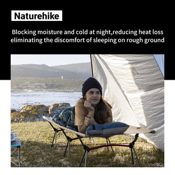 Naturehike ArmyWild cot three-support legs prevent sinking