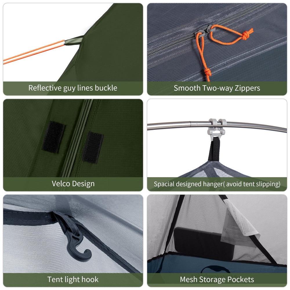 Naturehike bikepacking contents included ensures complete setup instantly.