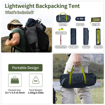 Naturehike bikepacking rainfly offers all weather protection during sudden showers.