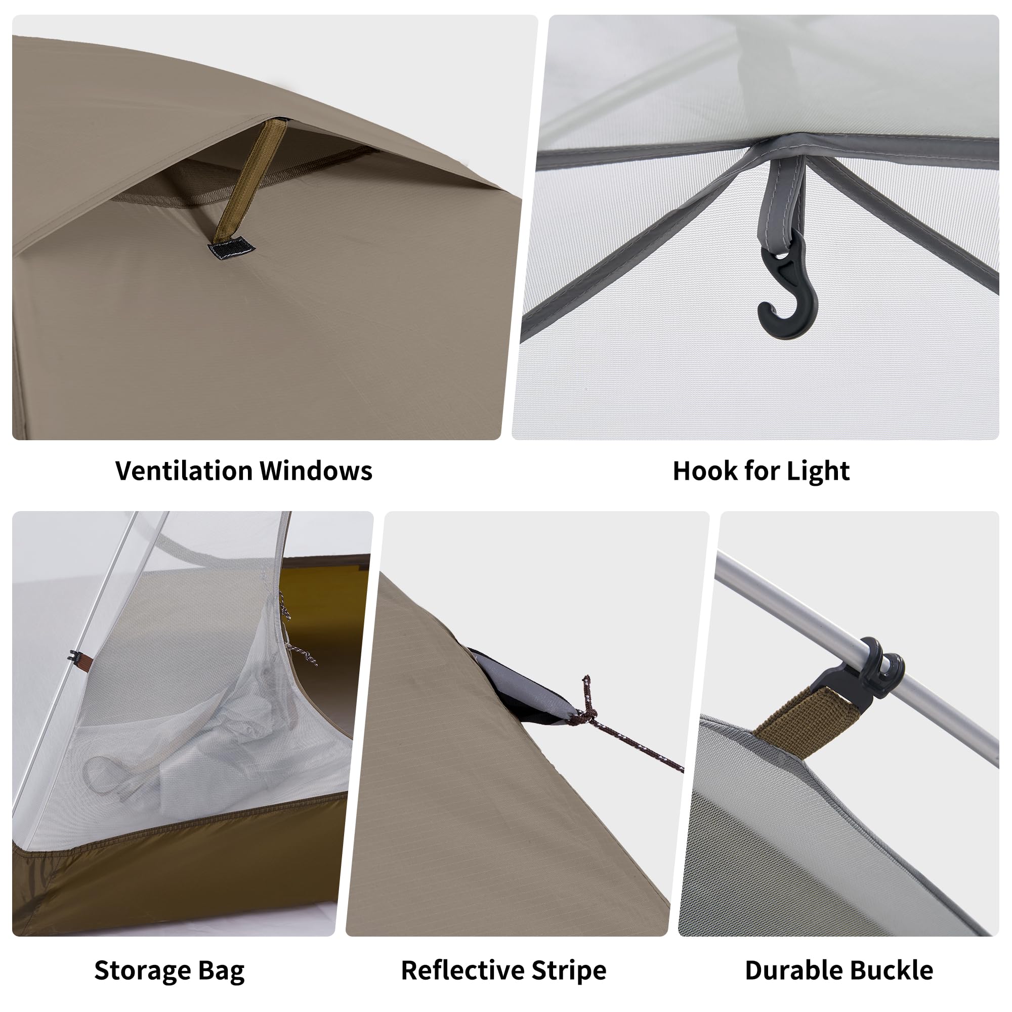 Naturehike Cloud River durable aluminum poles endure rugged trekking conditions