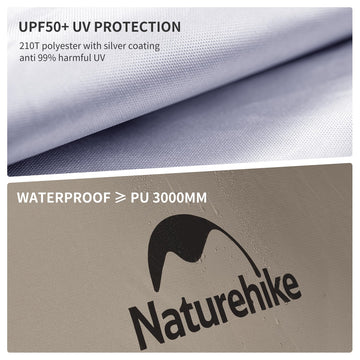 Naturehike Cloud River tent ventilation with dual doors and mesh for airflow
