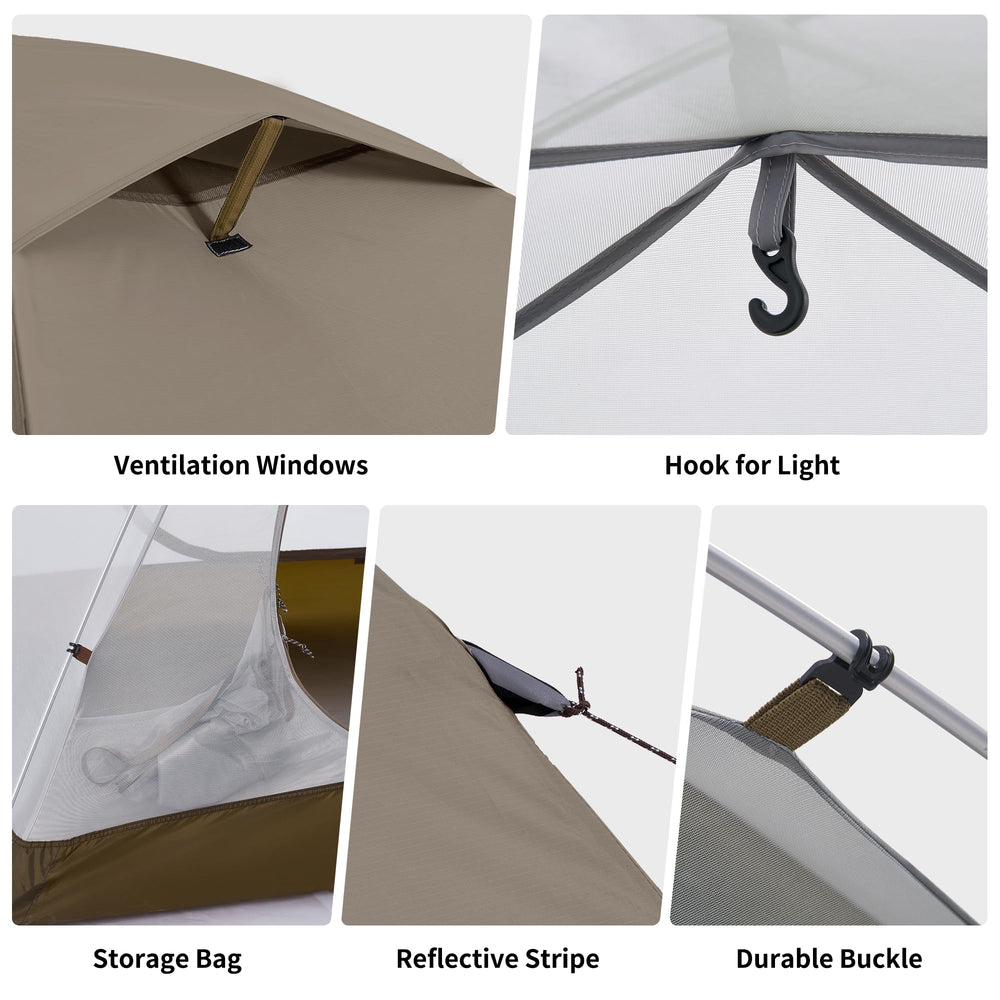 Naturehike Cloud River tent waterproof fabric and UV protection for weather protection