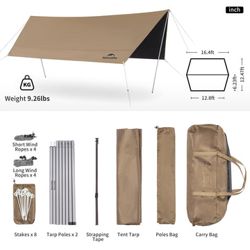 Naturehike Cloud Skies packed and portable for easy travel