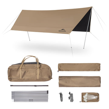 Naturehike Cloud Skies tarp carry bag keeps gear organized for trips