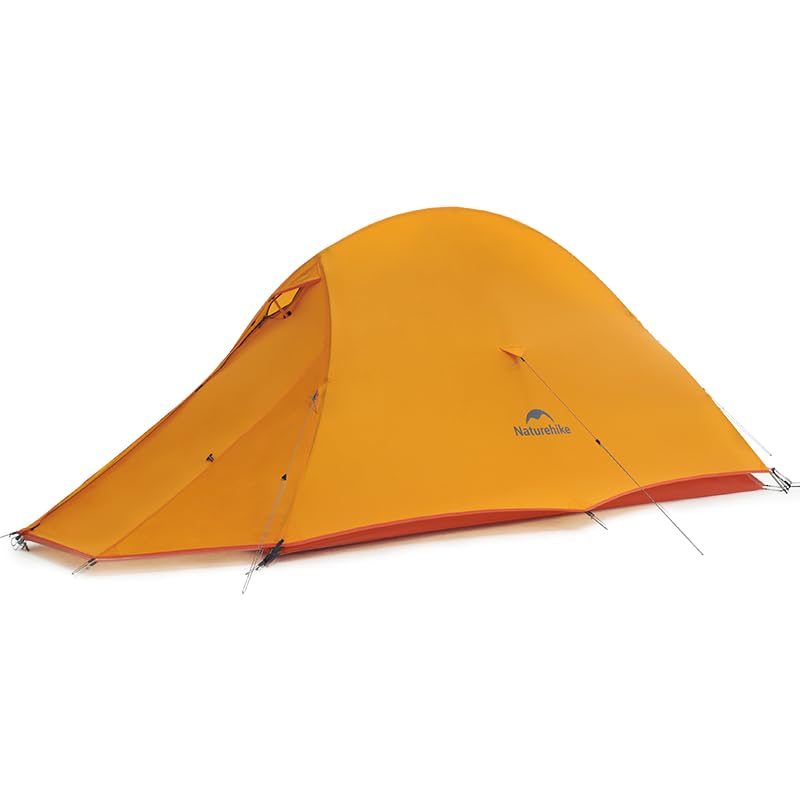 Naturehike Cloud-Up 1 Person Tent front door entry for solo campers.