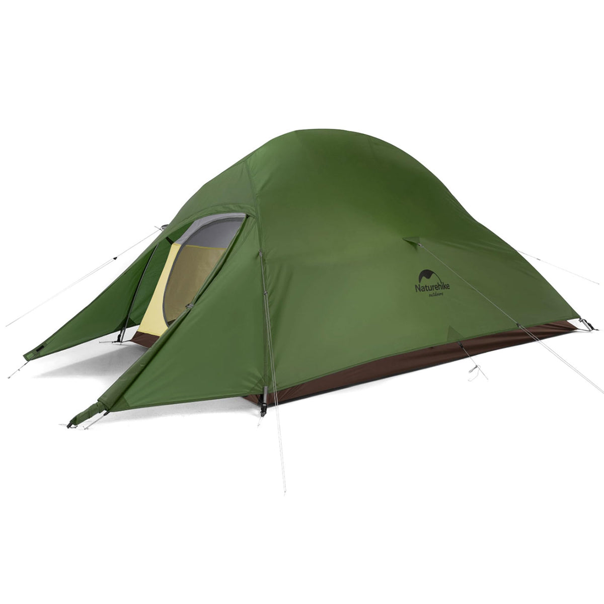 Naturehike Cloud-Up 2-Person Tent fully set up for three-season camping.