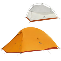 Naturehike Cloud Up Base tent front view showing spacious interior for camping comfort