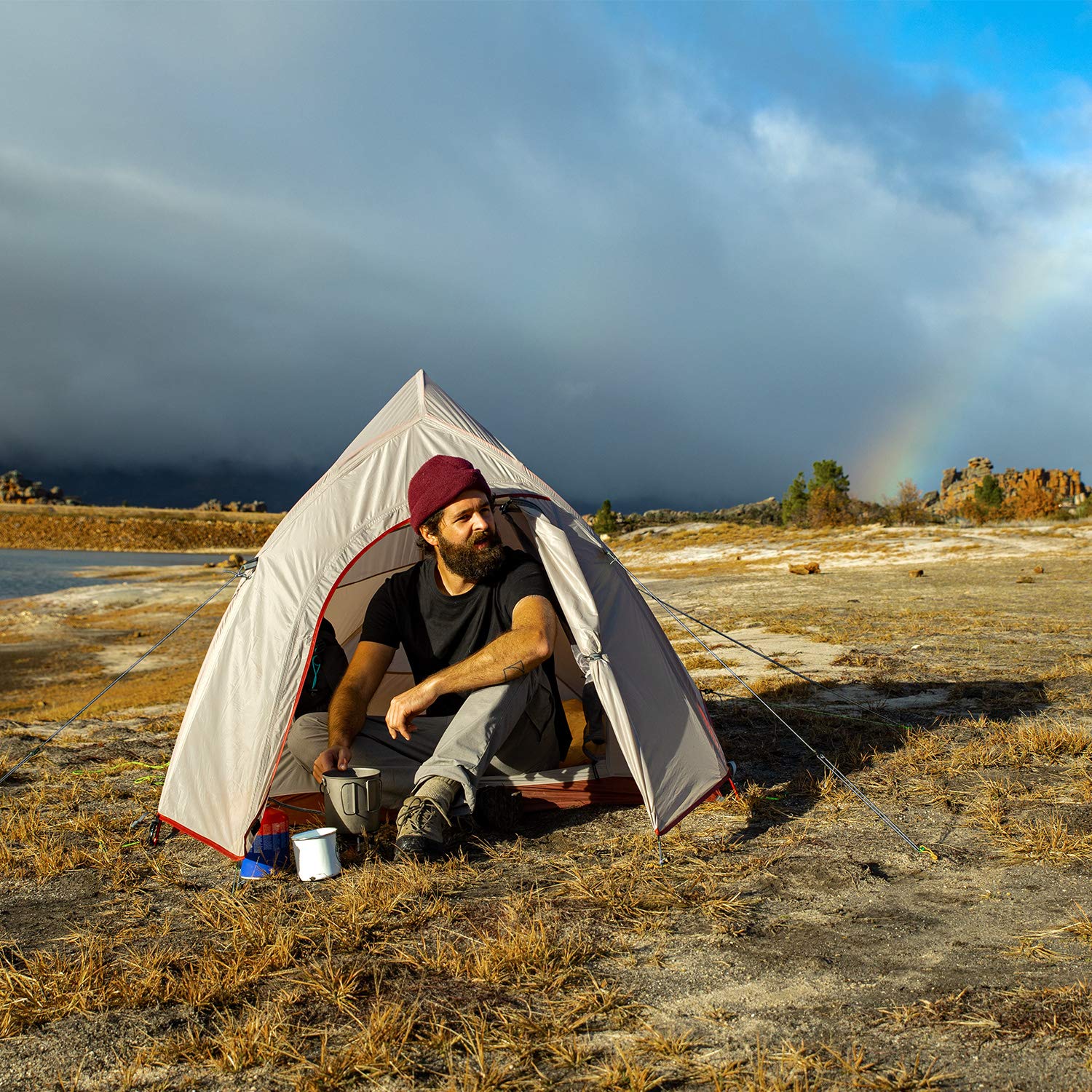 Naturehike Cloud-Up double-layer design enhances ventilation and comfort