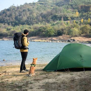 Naturehike Cloud-Up packable-compact-size emphasizes easy packing after trips.
