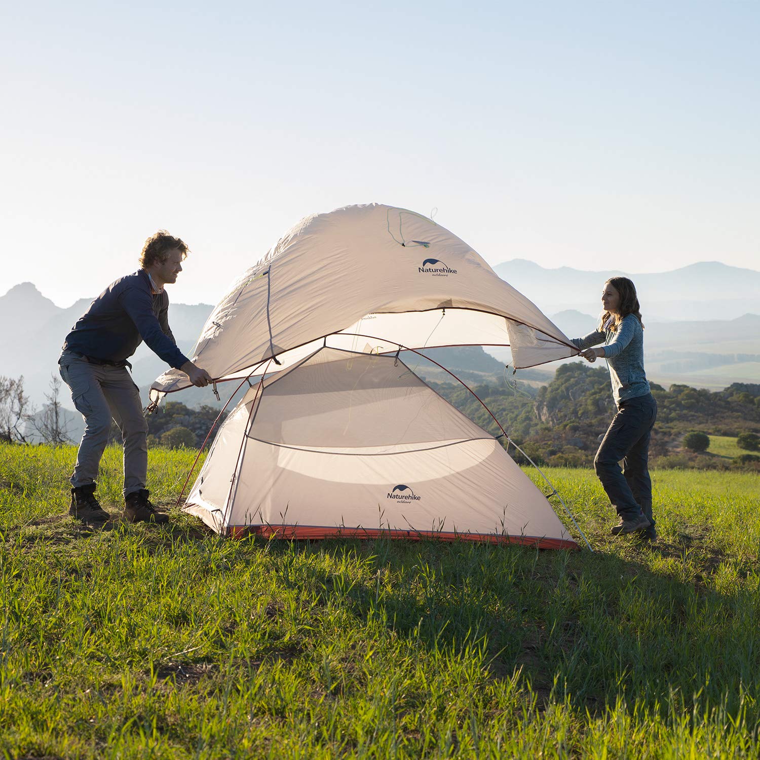Naturehike Cloud-Up compact carry bag for easy packing