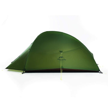 Naturehike Cloud-Up quick-setup demonstration shows fast shelter assembly.