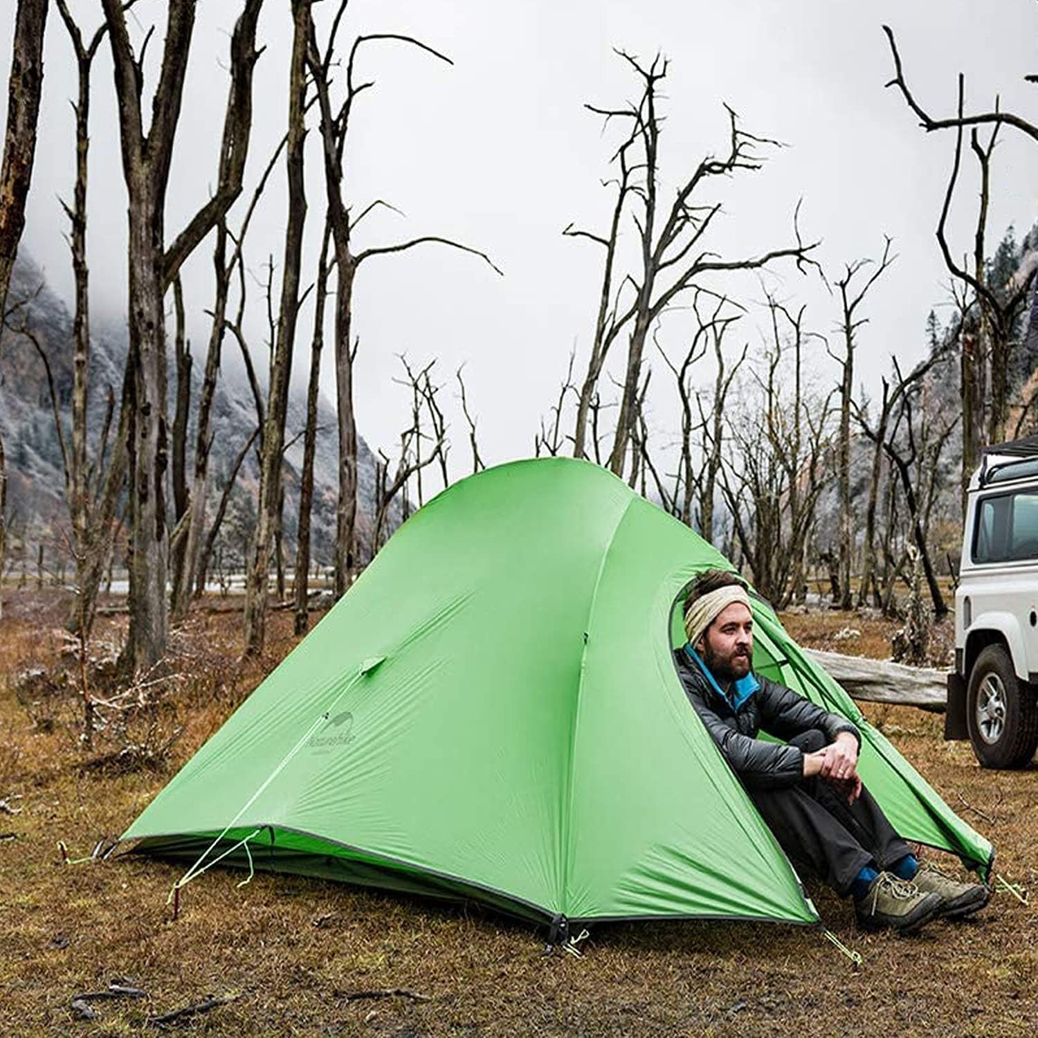 Naturehike Cloud Up waterproof 3000mm rating underlines reliable rain protection.