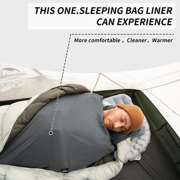 Naturehike dirt-proof and dust-proof liner helps keep gear clean