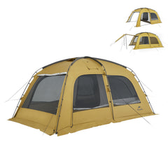 Naturehike Dune exterior front view for all-season camping stability.
