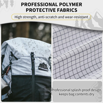 Naturehike external webbing attachment points for accessories and gear