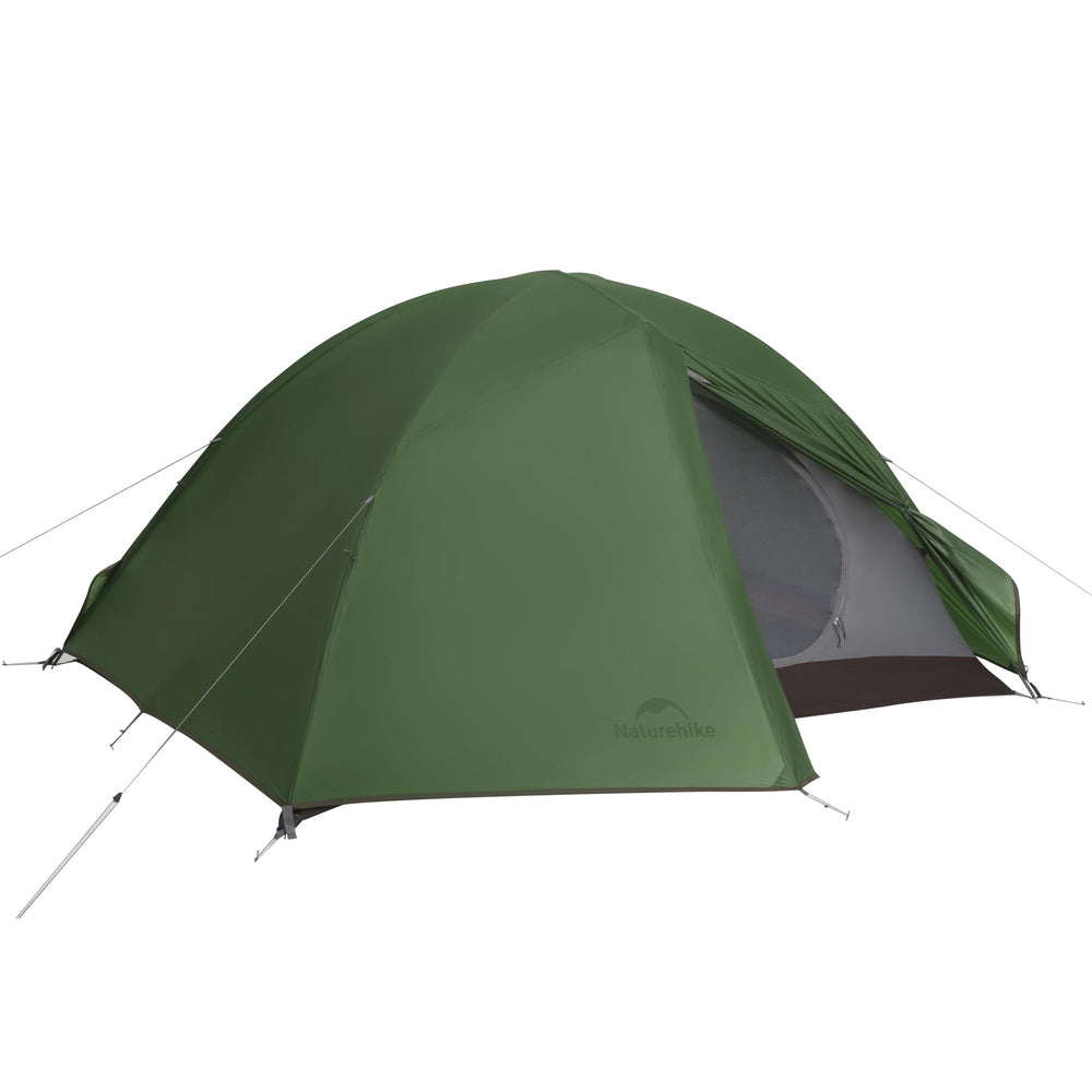 Naturehike four-season tent exterior shows weather-ready shell for all-season camping