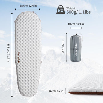 Naturehike heat-reflective structure demonstrates improved warmth retention on outdoor trips.