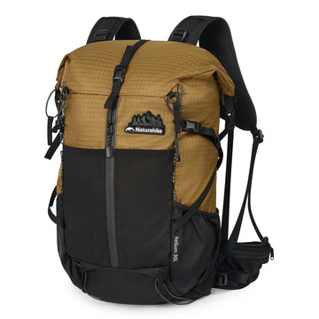 Naturehike hiking backpack main compartment keeps items organized for day trips.