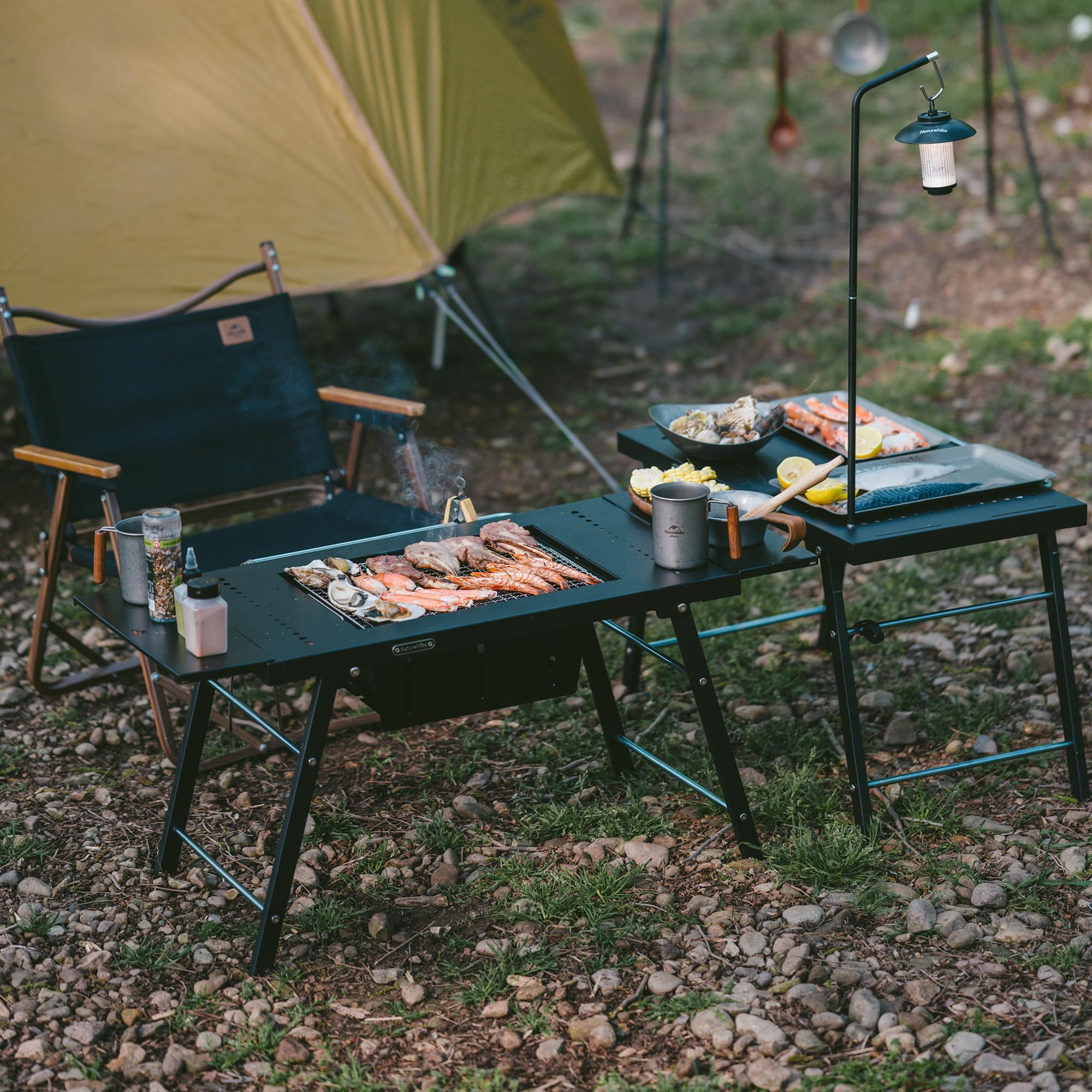 Naturehike IGT Table folded for portable camping and travel