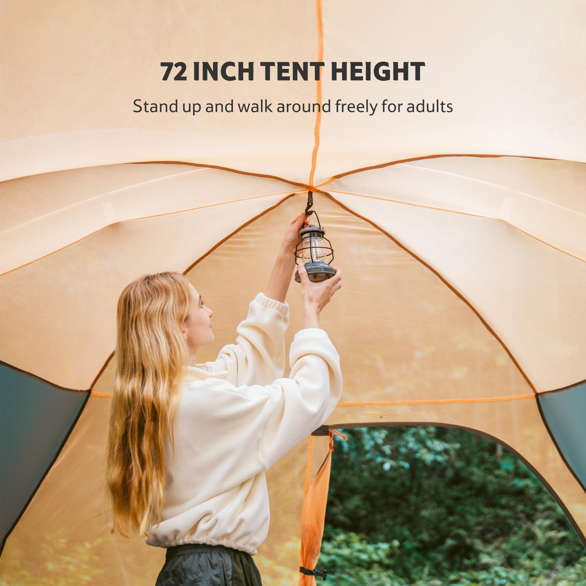 Naturehike KOTA family camping use demonstrating versatile space for groups