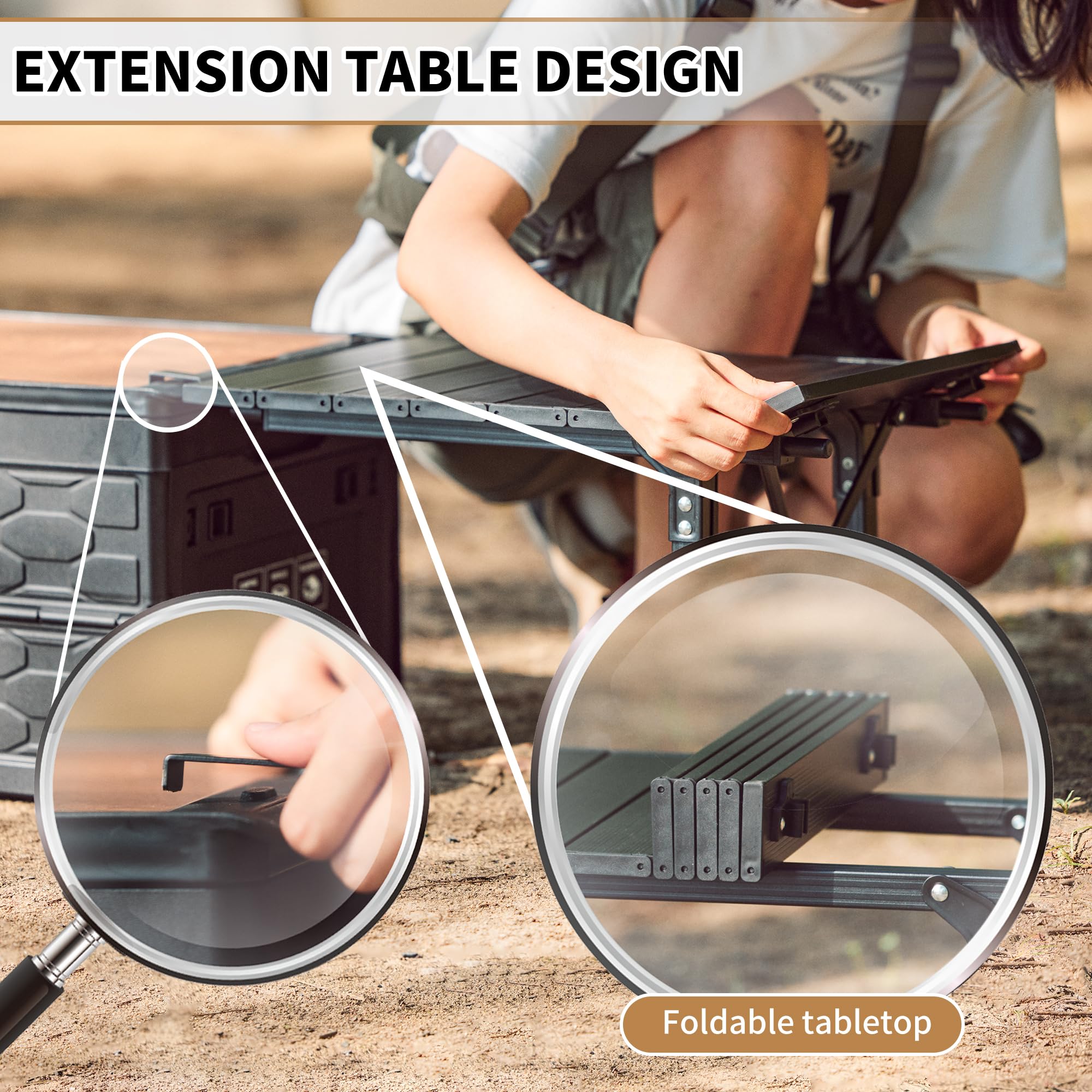 Naturehike Lispace folded dimensions enable compact travel and storage.