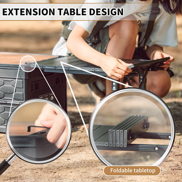 Naturehike Lispace folded dimensions enable compact travel and storage.