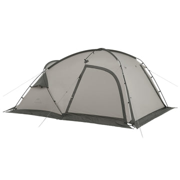 Naturehike Massif hot tent packs compactly for easy bike or car trips.