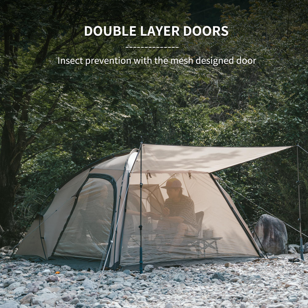 Naturehike Massif hot tent stove jack usage shown for controlled warmth.