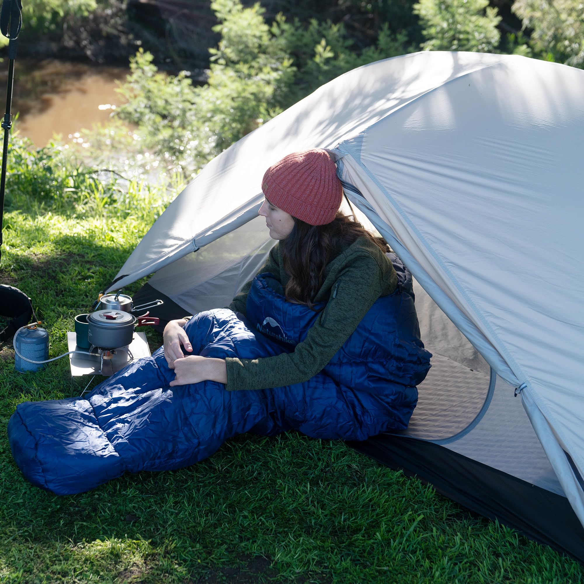 Naturehike MJ600 sleeping bag hood-neck highlights head warmth